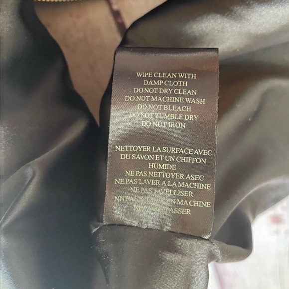 Blanc NYC Faux Leather Mini Skirt Size 28 Black - Picture 8 of 13